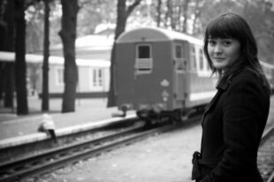 woman at the station woman at the station